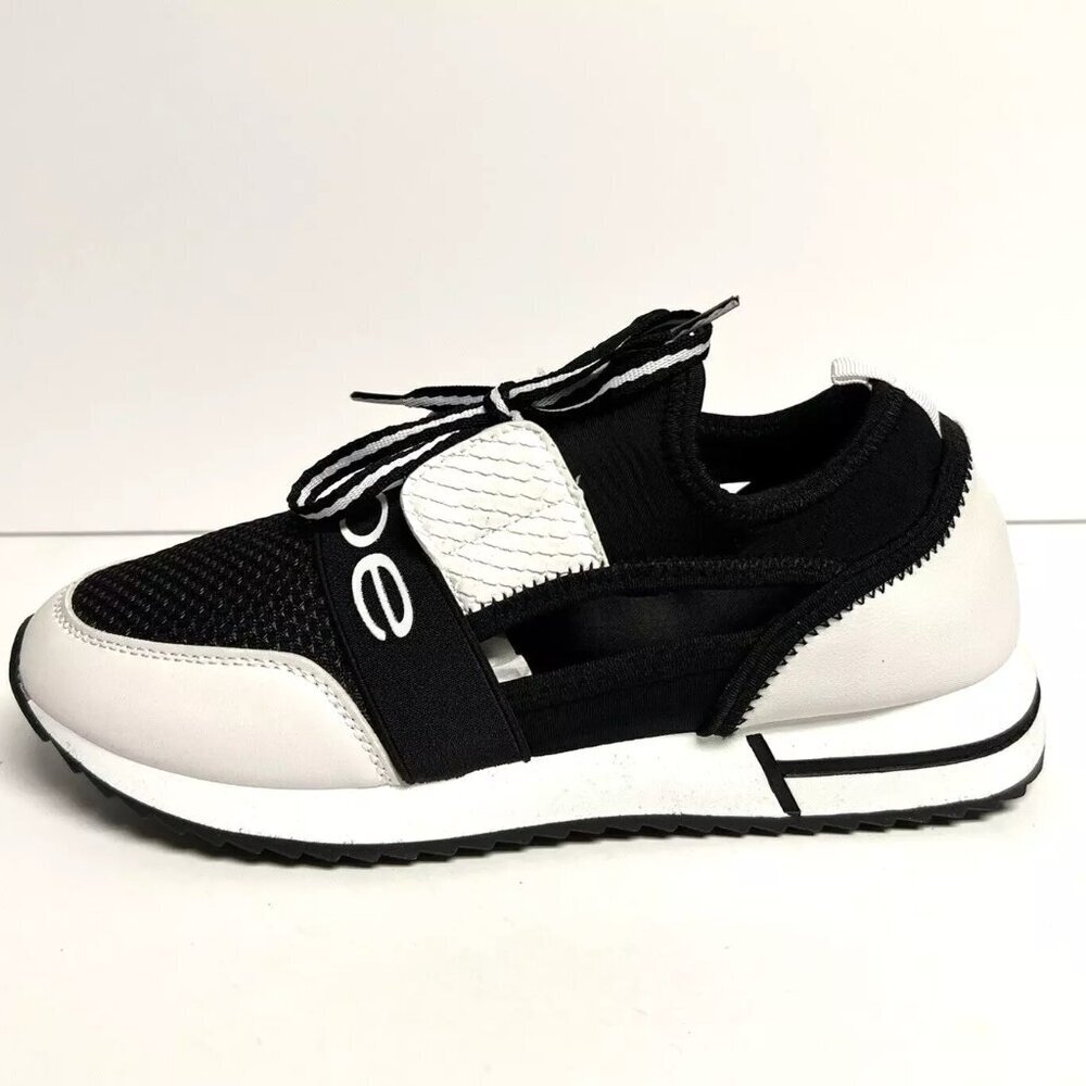 Bebe Womens Brienna Sneaker Black Size 10 M